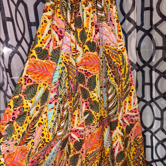 Colorful Patterned Maxi Dress - Picture 3 of 6
